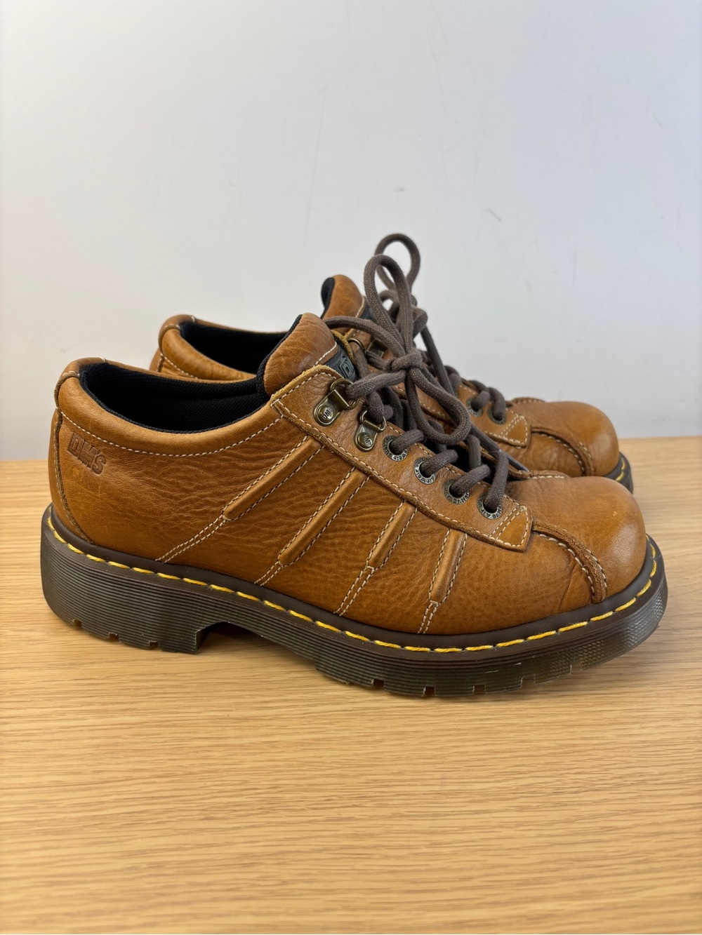 Y2K Vintage Light Brown Chunky Sole Dr. Martens Shoes Woman’s 10 Men’s 9
